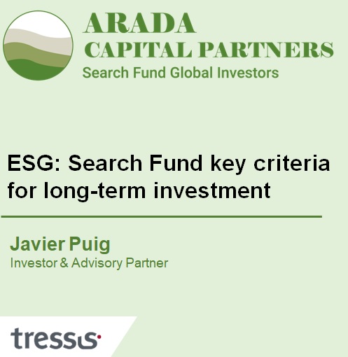 ESG as a key criterion for long-term investment