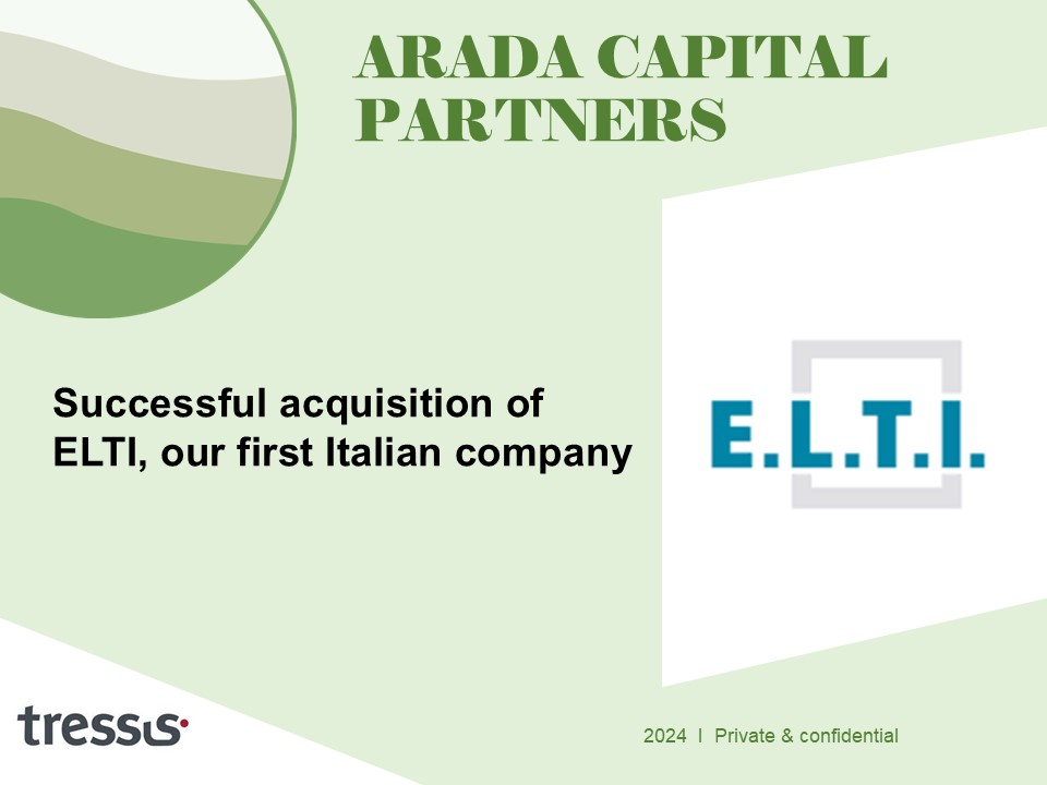 ELTI: our first Italian company