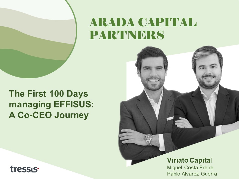 The first 100 days managing Effisus: a co-CEO journey